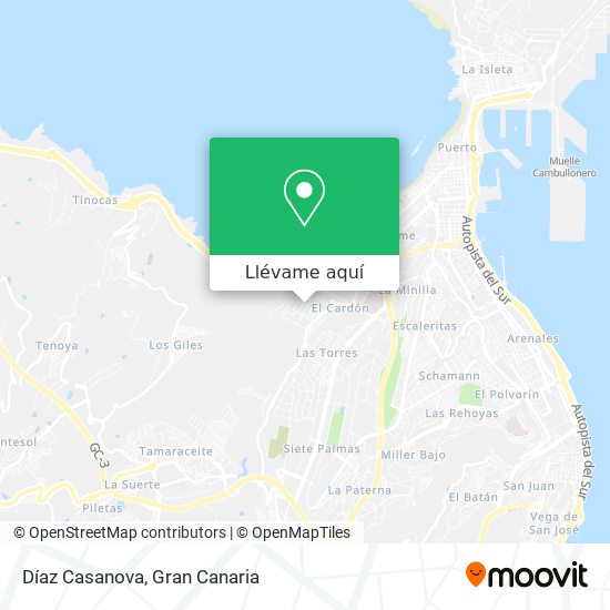 Mapa Díaz Casanova