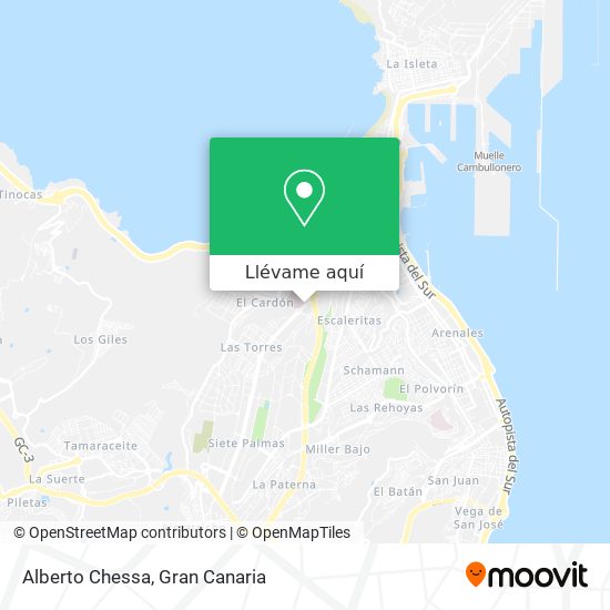 Mapa Alberto Chessa