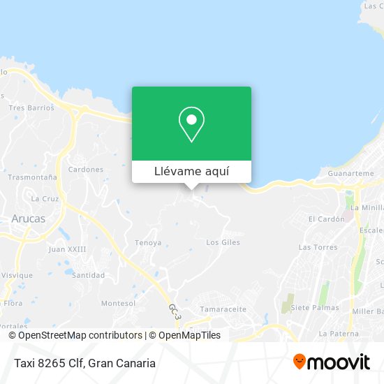 Mapa Taxi 8265 Clf