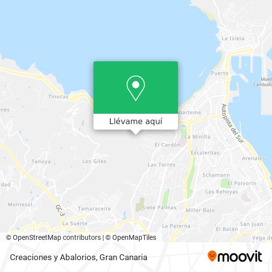 Mapa Creaciones y Abalorios