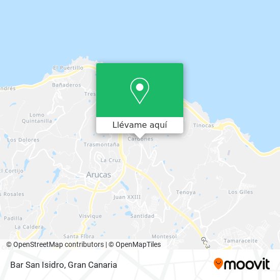Mapa Bar San Isidro