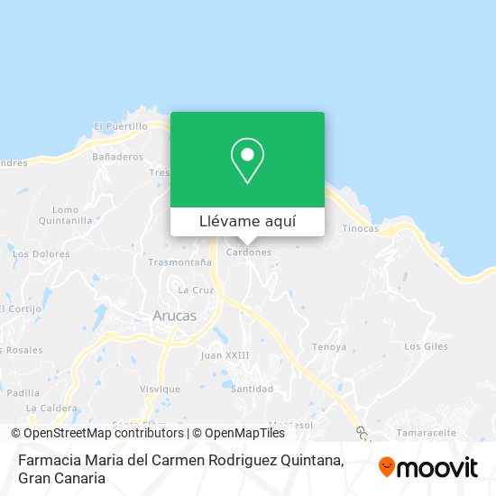 Mapa Farmacia Maria del Carmen Rodriguez Quintana