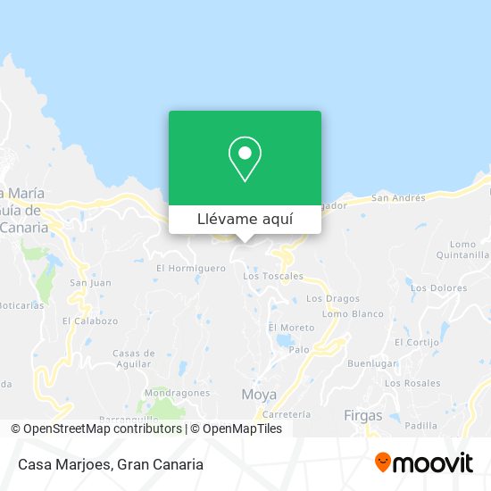 Mapa Casa Marjoes