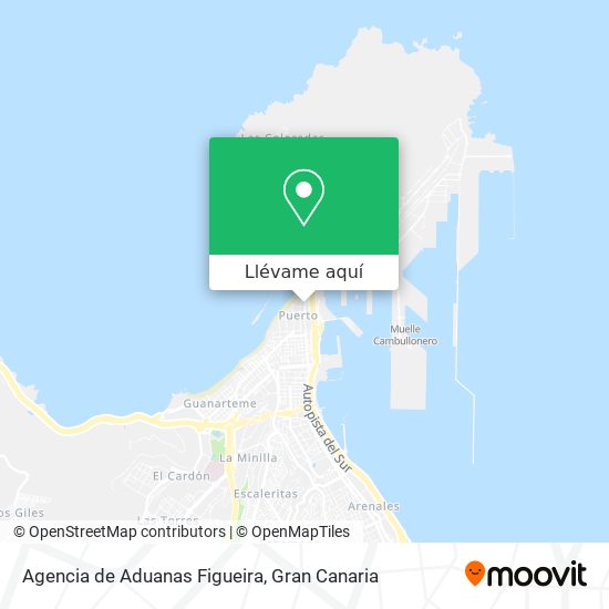 Mapa Agencia de Aduanas Figueira