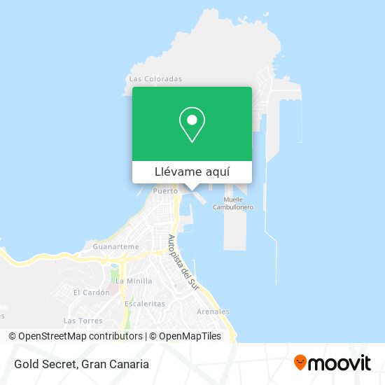 Mapa Gold Secret