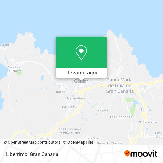 Mapa Liberrimo