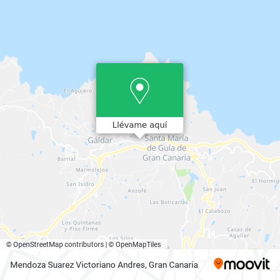 Mapa Mendoza Suarez Victoriano Andres