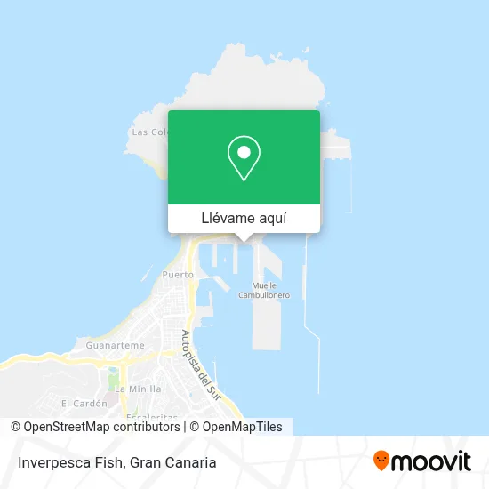 Mapa Inverpesca Fish