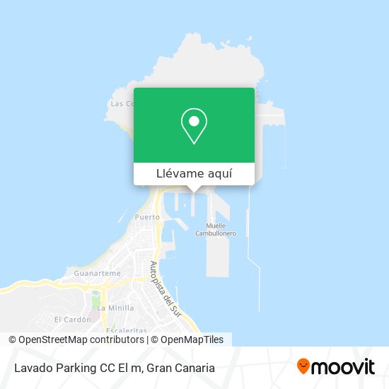 Mapa Lavado Parking CC El m