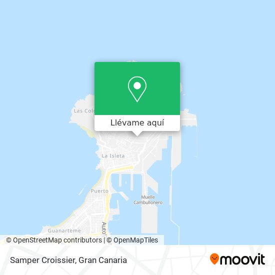 Mapa Samper Croissier