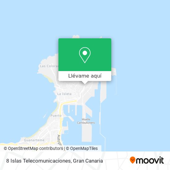 Mapa 8 Islas Telecomunicaciones