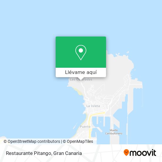 Mapa Restaurante Pitango