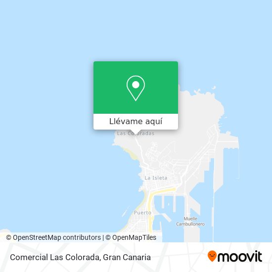 Mapa Comercial Las Colorada