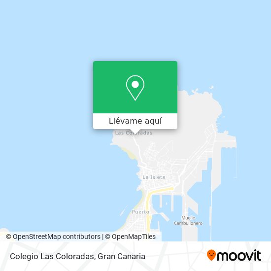 Mapa Colegio Las Coloradas