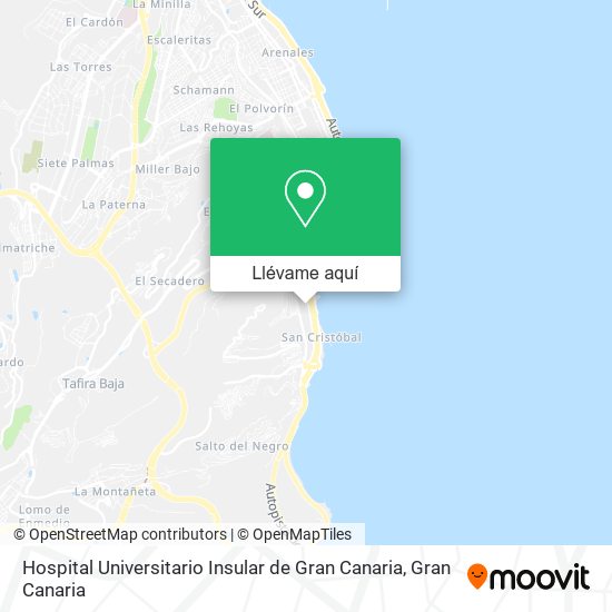 Consulta hada borde Cómo llegar a Hospital Universitario Insular de Gran Canaria en Las Palmas  De Gran Canaria en Autobús?