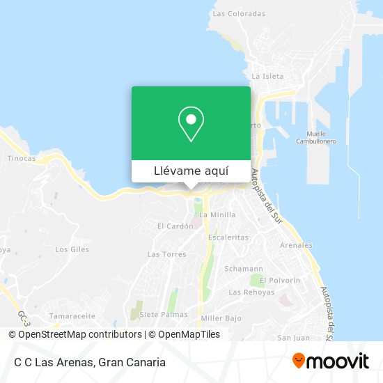 Mapa C C Las Arenas