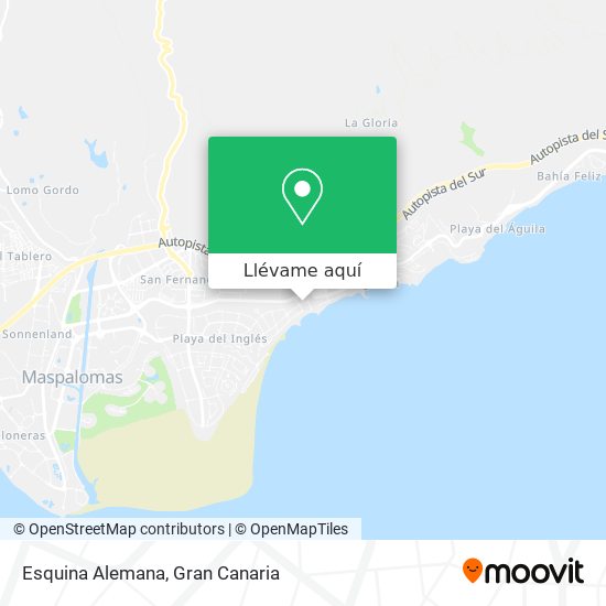 Mapa Esquina Alemana
