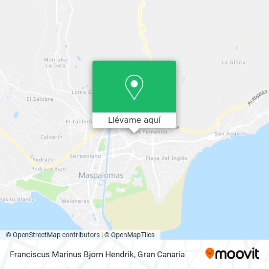 Mapa Franciscus Marinus Bjorn Hendrik
