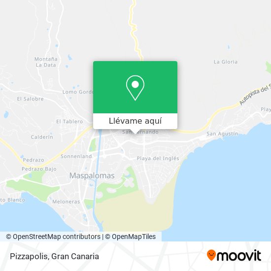 Mapa Pizzapolis