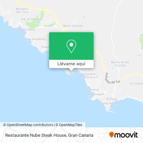 Mapa Restaurante Nube Steak House