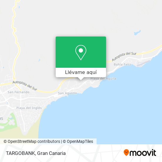 Mapa TARGOBANK