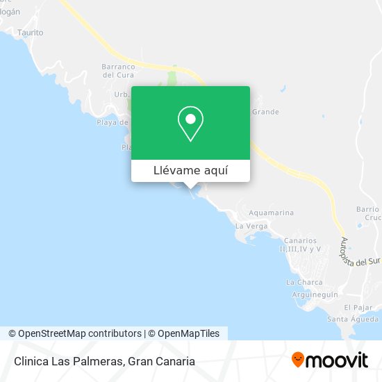 Mapa Clinica Las Palmeras