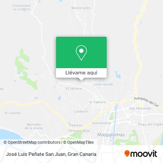 Mapa José Luis Peñate San Juan
