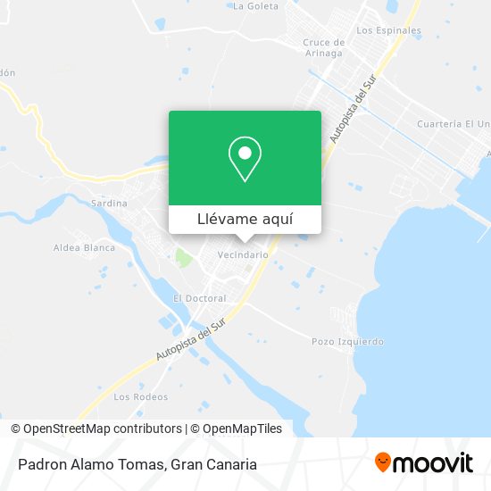 Mapa Padron Alamo Tomas