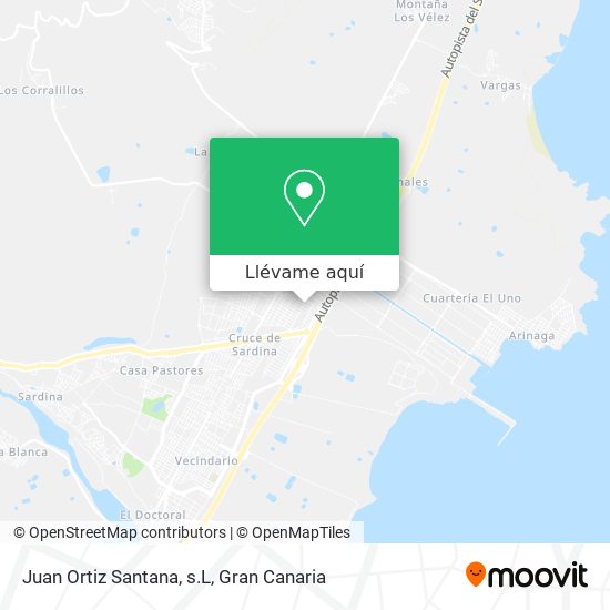 Mapa Juan Ortiz Santana, s.L