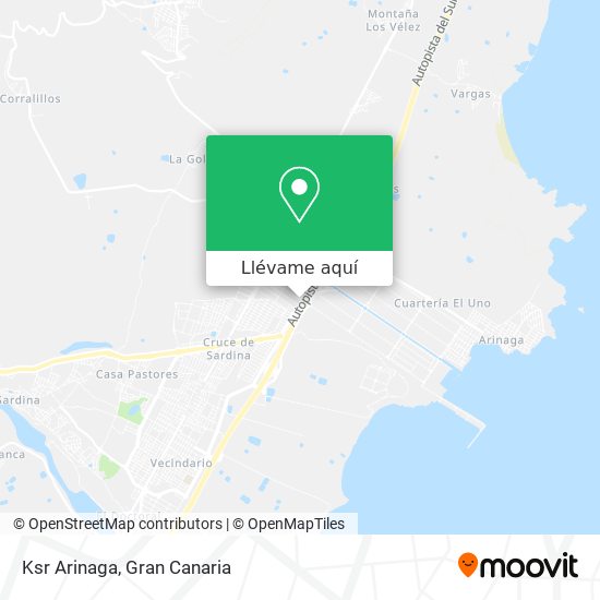 Mapa Ksr Arinaga