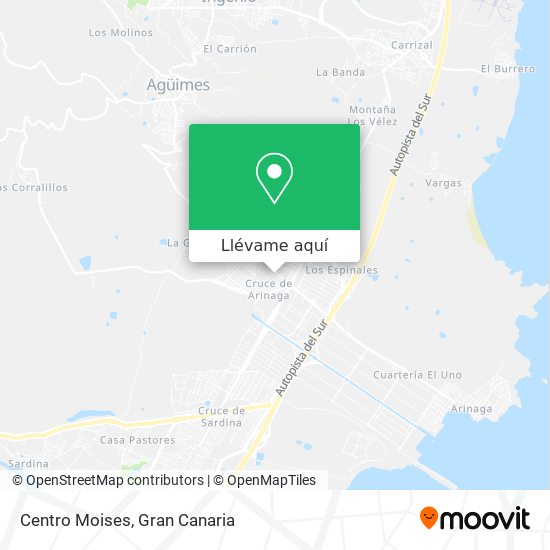 Mapa Centro Moises