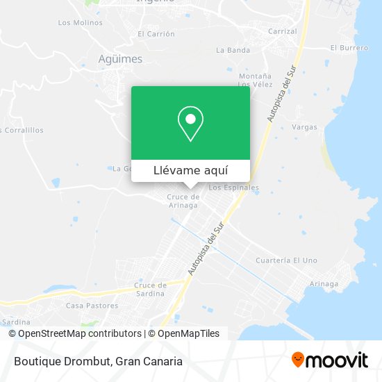 Mapa Boutique Drombut