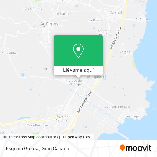 Mapa Esquina Golosa