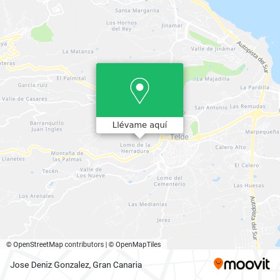 Mapa Jose Deniz Gonzalez