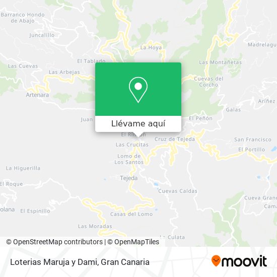 Mapa Loterias Maruja y Dami