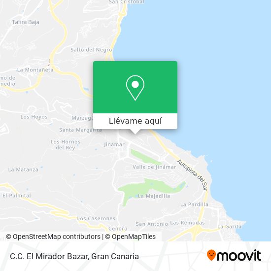 Mapa C.C. El Mirador Bazar