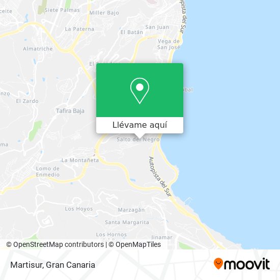 Mapa Martisur