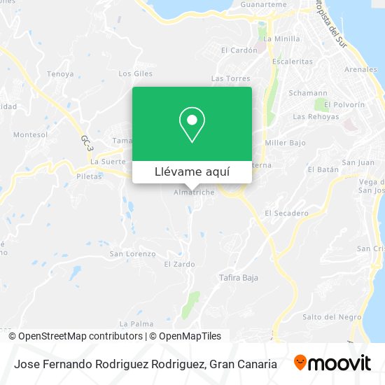 Mapa Jose Fernando Rodriguez Rodriguez
