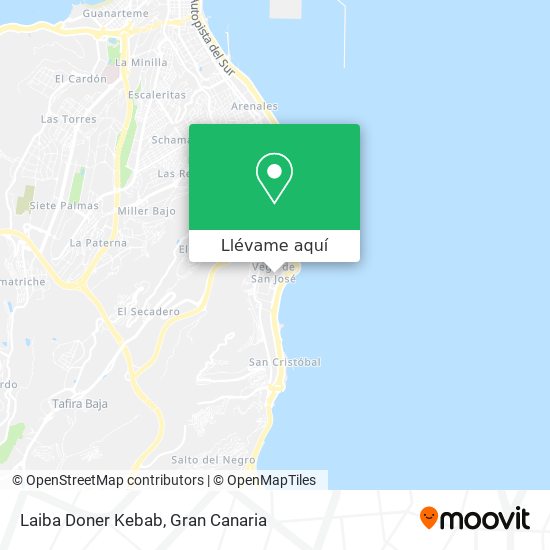 Mapa Laiba Doner Kebab