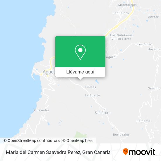Mapa Maria del Carmen Saavedra Perez