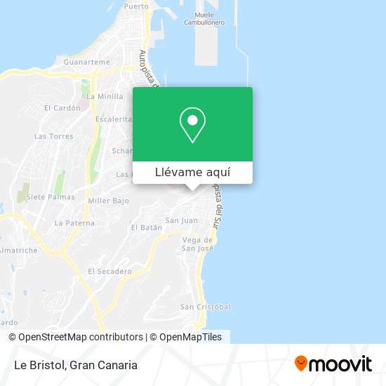 Mapa Le Bristol