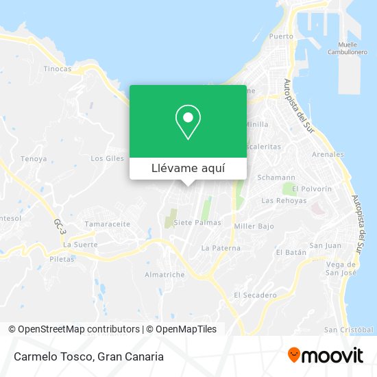 Mapa Carmelo Tosco