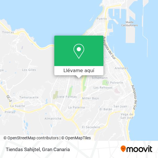 Mapa Tiendas Sahijtel