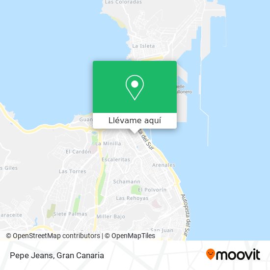 Mapa Pepe Jeans