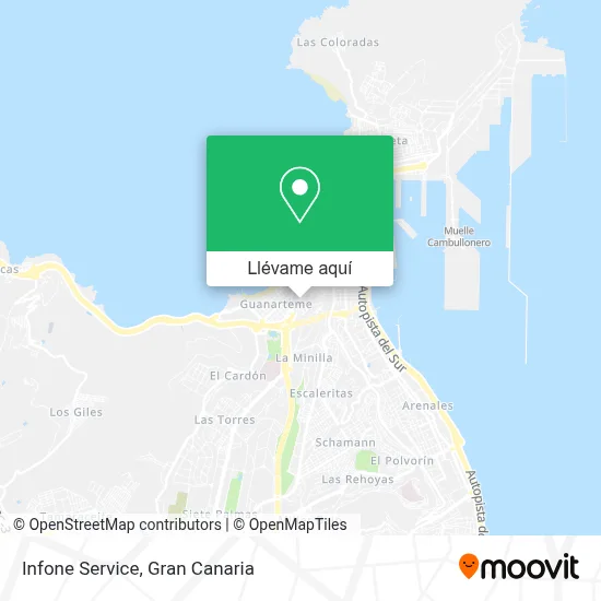 Mapa Infone Service