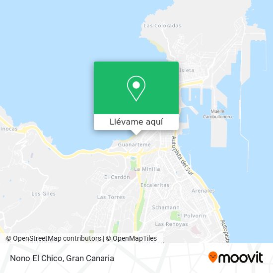 Mapa Nono El Chico