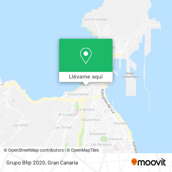 Mapa Grupo Bhp 2020