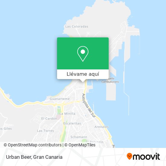 Mapa Urban Beer