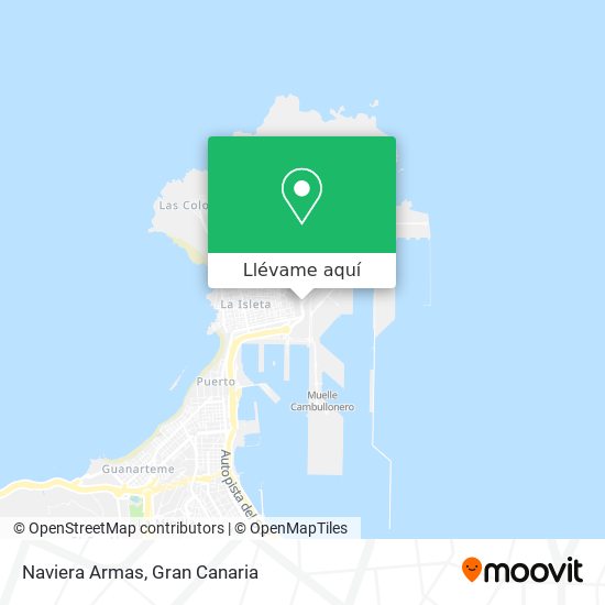 Mapa Naviera Armas