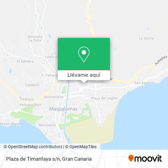 Mapa Plaza de Timanfaya s/n